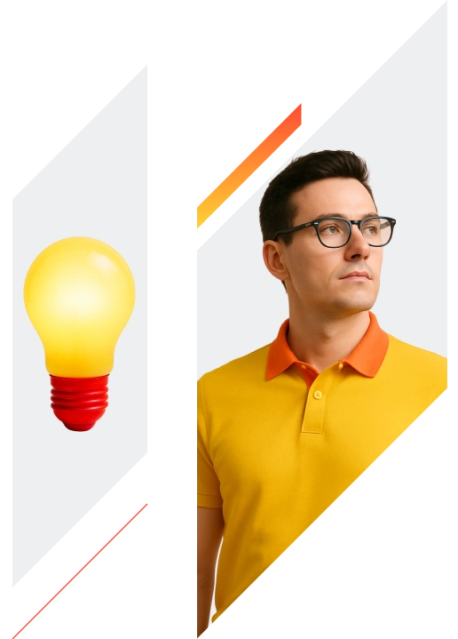 Idea logo and A virtual Assistant