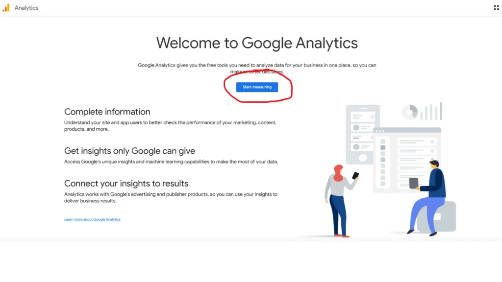 Google Analytics setup