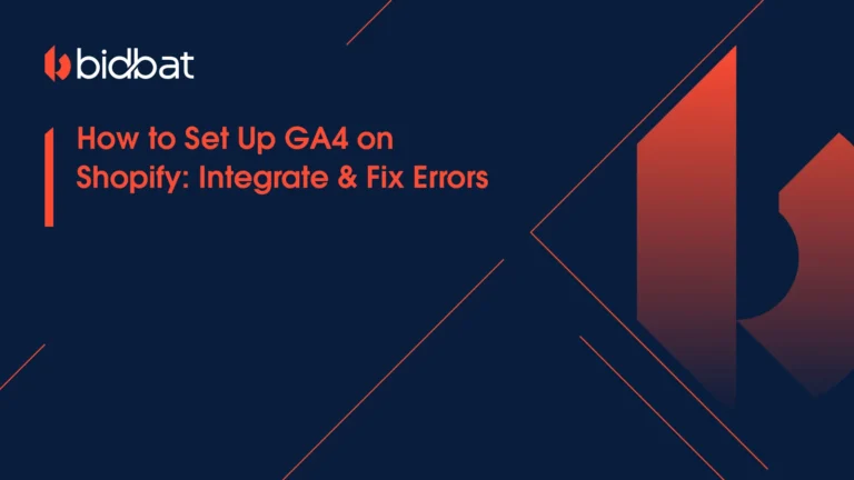 How to Set Up GA4 on Shopify