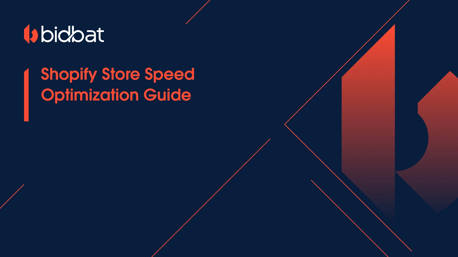 Shopify store speed optimization